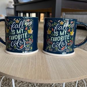 Fall is My Favorite Color Set of 2 Mugs